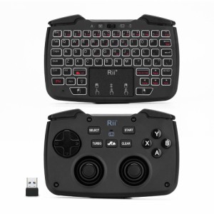 2.4GHz ワイヤレス キーボード ＋ タッチパッド + ゲームコントローラー