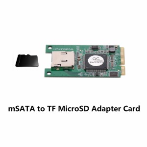 mSATA to MicroSDカードアダプター