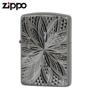 zippoライター アーマー zippo ジッポー ライター プレゼント オシャレ アーマー  D/C BLOOM2 ブラックニッケル