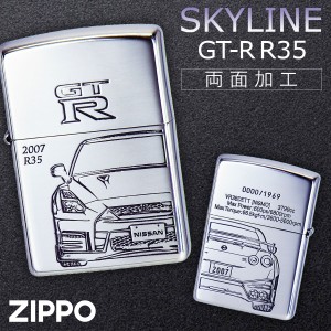 zippo ジッポライター ジッポー ライター スカイライン SKYLINE R35 GT-R GTR ニスモ NISMO 日産 NISSAN ニッサン レースカー スポーツカ