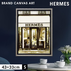 アートパネル ブランド エルメス HERMES Sサイズ オマージュアート おしゃれ マドレーヌ ブレイク エントランス5 オマージュ キャンバス