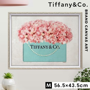 アートパネル ブランド ティファニー TIFFANY＆Co. Mサイズ オマージュアート おしゃれ アマンダ グリーンウッド ショッピング ブーケ オ