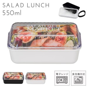 お弁当 女子 レディース 女性用 サラダ サラダランチ 容器 aya 糖質カットダイエット 炭水化物ダイエット SALAD DELI MARKET 長角 EMP ラ