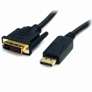 StarTech(スターテック) DP2DVI2MM6(ブラック) DVI変換ケーブル 1.8m