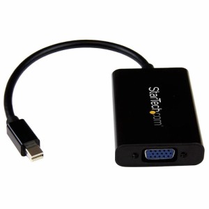 StarTech(スターテック) MDP2VGAA(ブラック) Mini DisplayPort VGA変換アダプタ