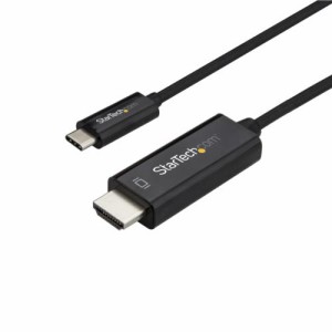 StarTech(スターテック) CDP2HD2MBNL(ブラック) USB-C - HDMIケーブル 4K/60Hz 2m