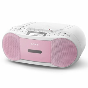 ソニー(SONY) CFD-S70-P(ピンク) CDカセットレコーダー ワイドFM対応