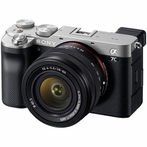 ソニー(SONY) α7C ズームレンズキット(シルバー) ILCE-7CL フルサイズ ミラーレス一眼カメラ