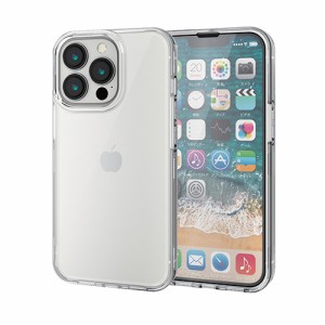 エレコム(ELECOM) PM-A21CHV360LCR(クリア) iPhone13 Pro ケース ガラスフィルム付