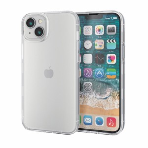 エレコム(ELECOM) PM-A22BHV360LCR(クリア) iPhone 14 Plus用 ハードケース 360度全面保護