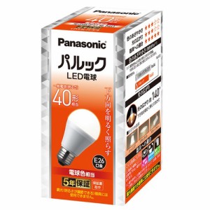 パナソニック(Panasonic) LDA4LHS4(電球色) LED電球 E26口金 40W形相当 485lm