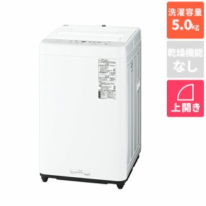 パナソニック(Panasonic) NA-F5B2-S(ライトシルバー) 全自動洗濯機 上開き 洗濯5kg