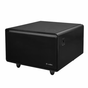 ルーザー(LOOZER) STB-65-BK(ブラック) SMART TABLE スマートテーブル 1ドア冷蔵庫付テーブル 65L