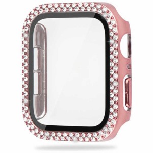 Royal Monster(ロイヤルモンスター) RM-8044LPK(ピンク) Apple Watch 保護カバー 41mm ラインストーンタイプ