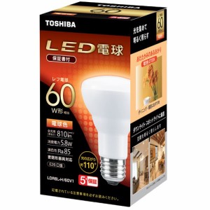 東芝(TOSHIBA) LDR6L-H/60V1 LED電球 電球色 E26口金 60W形相当 810lm