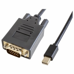 IODATA(アイ・オー・データ) GP-MDPV15K-20(ブラック) Mini DisplayPort→VGAケーブル 2m