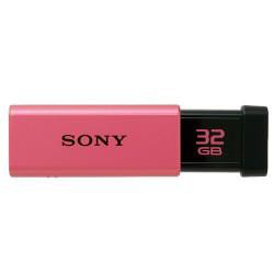 ソニー(SONY) USM32GT P(ピンク) USB3.0対応 ノックスライド式USBメモリー 32GB