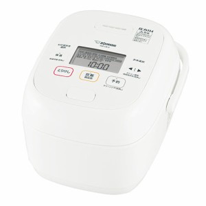 象印(ZOJIRUSHI) NW-CB10-WA(ホワイト) 極め炊き 圧力IH炊飯ジャー 5.5合