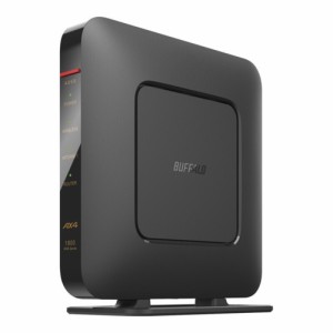 バッファロー(BUFFALO) WSR-1800AX4P-BK(ブラック) AirStation Wi-Fi 6対応ルーター エントリーモデル