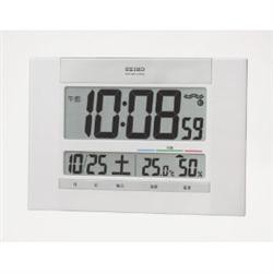 セイコー(SEIKO) SQ429W 温湿度計付き電波掛け時計 置き掛け兼用 デジタル