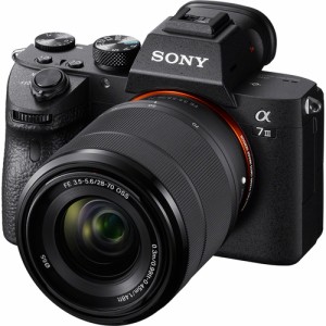 ソニー(SONY) α7 III ズームレンズキット ILCE-7M3K フルサイズ ミラーレス一眼カメラ ILCE7M3K