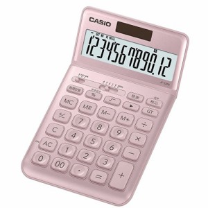 CASIO(カシオ) JF-S200-PK(ライトピンク) スタイリッシュ電卓 12桁