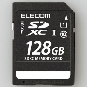 エレコム(ELECOM) MF-DSD128GUL SDXCメモリカード 128GB CLASS10