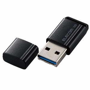エレコム(ELECOM) ESD-EXS0250GBK(ブラック) SSD 外付け 250GB 超小型 USBメモリ型 ポータブル キャップ式 高速