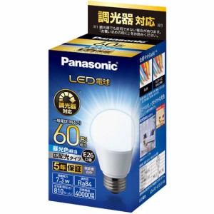 パナソニック(Panasonic) LDA7DGDSK6 LED電球(昼光色) E26口金 60W形相当 810lm