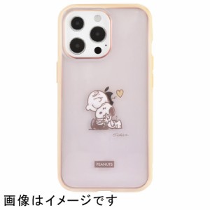 グルマンディーズ(gourmandis) SNG-606C(チャーリー・ブラウン) iPhone 13 Pro対応ケース スヌーピー ピーナッツ IIIIfit