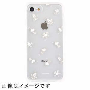 グルマンディーズ(gourmandis) SNG-666C(総柄) iPhone SE(第3世代)/SE(第2世代)/8/7/6s/6用ケース スヌーピー ピーナッツ