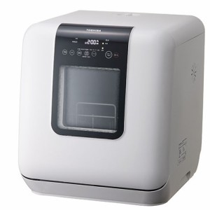 東芝(TOSHIBA) DWS-33A-W(ホワイト) 卓上型食器洗い乾燥機 3人用 タンク式 工事不要