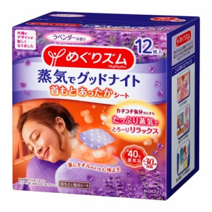 花王 めぐりズム 蒸気でグッドナイトラベンダー12P