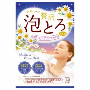 牛乳石鹸 お湯物語 贅沢泡とろ入浴料 スリーピングアロマの香り 30g