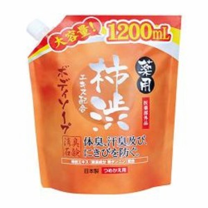 マックス 薬用 柿渋エキス配合 ボディソープ 詰替 1200ml