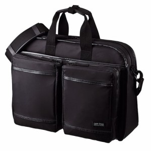 サンワサプライ BAG-LW10BK(ブラック) 超撥水・軽量PCバッグ 3WAYタイプ