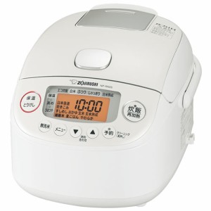 象印(ZOJIRUSHI) NP-RN05-WA(ホワイト) 極め炊き 圧力IH炊飯ジャー 3合