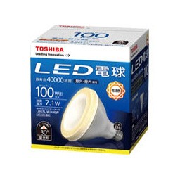 東芝(TOSHIBA) LED電球(電球色) E26口金 100W形相当 700lm LDR7L-W/100W