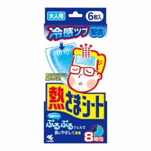 小林製薬 熱さまシート 大人用 6枚入