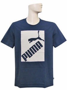 (プーマ) PUMA/BIG LOGO Tシャツ/ダークデニム/581386-43