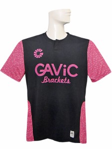 (ガビック) GAVIC/昇華プラクテイスシャツ/半袖/ネイビーXピンク/GA8164