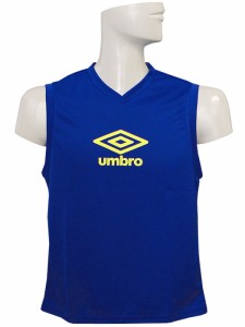 (アンブロ) UMBRO/JRプラクティシャツノースリーブシャツ/ブルー/UBS7634J