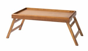 フォールディング トレー テーブル ブラウン W80×D38×H28 (天板:W62×D38) az-gt-660  ダイニングテーブル テーブル 送料無料 北欧 モ