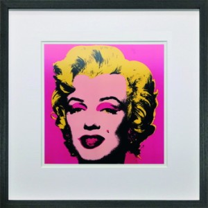 アンディ・ウォーホル Andy Warhol Marilyn Monroe 1967  hot pink  425x425x32mm 425x425x32mm IAW-62501 bic-11112347s1  アートパネル