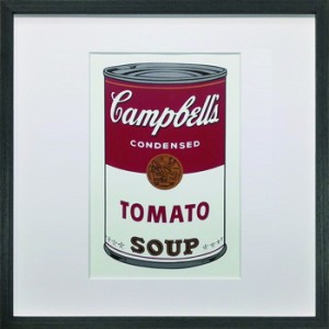 アンディ・ウォーホル Andy Warhol Campbell's Soup 425x425x32mm 425x425x32mm IAW-62509 bic-11112355s1  アートパネル アートボード 