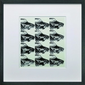 アンディ・ウォーホル Andy Warhol Twelve Cars 1962 425x425x32mm 425x425x32mm IAW-62511 bic-11112357s1  アートパネル アートボード 