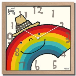 アーティストクロック Artist Clock 武内 祐人 虹 320x320x55mm CAC-52640 bic-7074693s1  掛け時計 置き時計 掛け時計 送料無料 北欧 モ