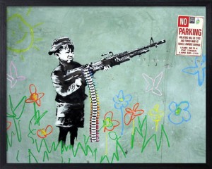 アートフレーム バンクシー Banksy No Parking IBA-61738 bic-7823276s1  アートパネル アートボード 壁紙 装飾フィルム 送料無料 北欧 