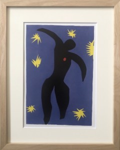 アートフレーム アンリ・マティス Henri Matisse Icarus from Jazz,1947-NA IHM-62137 bic-9125823s1  アートパネル アートボード 壁紙 