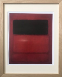 アートフレーム マーク・ロスコ Mark Rothko Black over Reds IMR-62087 bic-9142815s1  アートパネル アートボード 壁紙 装飾フィルム 